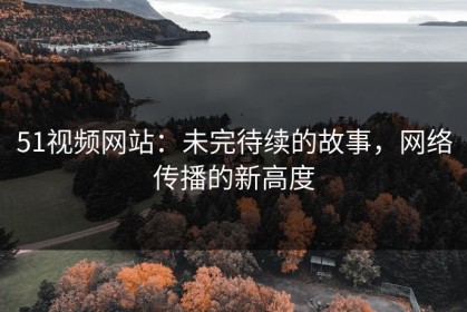 51视频网站：未完待续的故事，网络传播的新高度